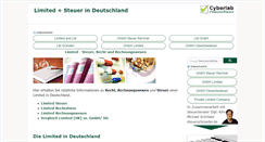 Desktop Screenshot of limited-steuer.de